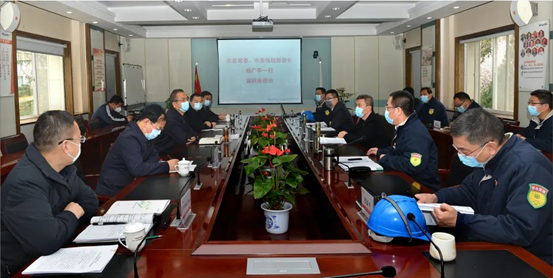 西安市委常委、市委统战部部长杨广亭深入星空电竞实地调研指导疫情防控及复工复产工作